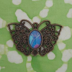 Handmade Butterfly Pendant Necklace